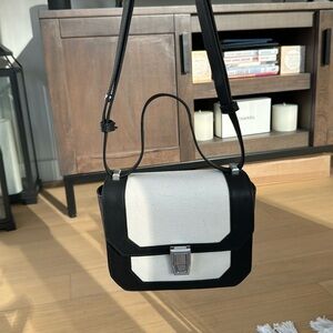 Rag & Bone “Max” crossbody in White and Black - Retail $428